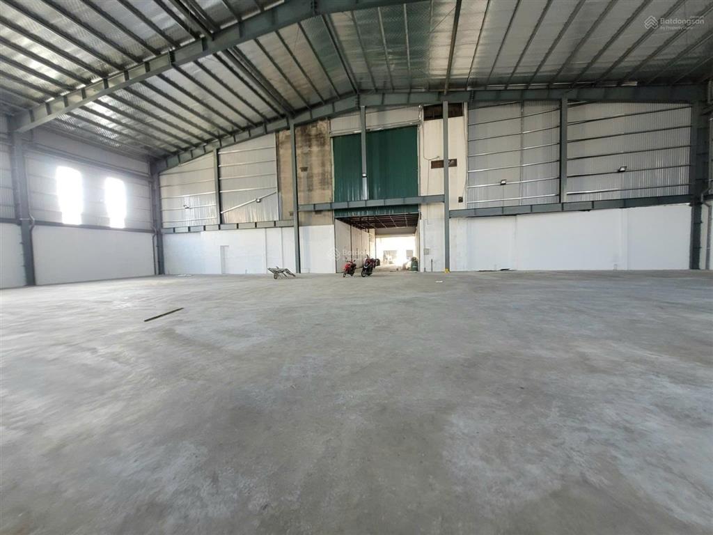 Cho thuê 1500m2 kho xưởng, xe container đỗ cửa tại biên giang, hà đông (cũ)