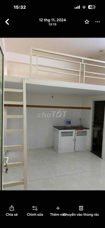 cho thuê phòng trọ 2,5 triệu/ tháng