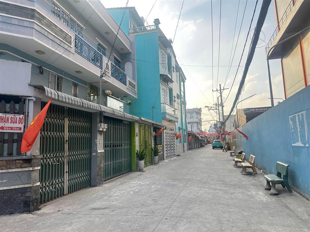 Đất Trống HXH Gần Galaxy Trung Chánh – 58m² Ngang 4.4m, SHR Riêng – Giá Hơn 3 Tỷ