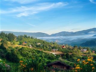 Chính chủ cần bán lô đất 1068m2, sẵn sân vườn, suối trong vườn nha, cách ql20 6.9km, view cực đẹp