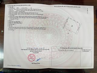 Đất thổ cư bám suối siêu hot tại xã yên bình, thạch thất, hà nội, 402m2 gần ga metro