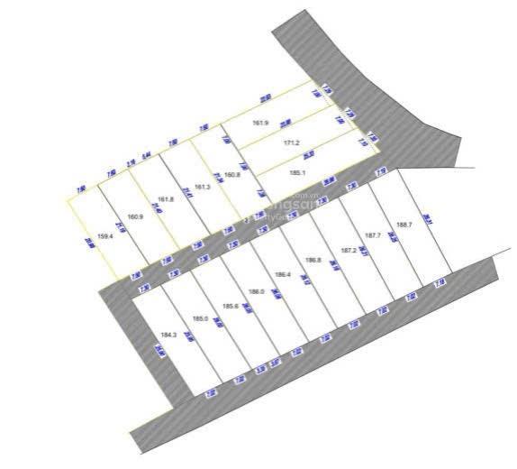 Bán 3322m2 đất ở 2600m2 lô góc 2 mặt tiền
