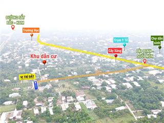 Đất nền thổ cư giá tốt thuộc đất ở an toàn, quy hoạch 1/500 ổn định khu vực cam lâm.