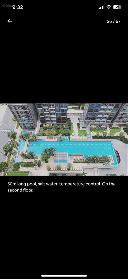 Bán căn hộ 1pn, 1wc tại linden residences, 17 tỷ, 55,4 m2