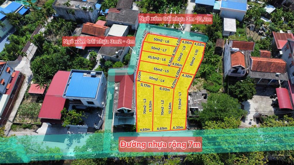 Bán đất 45.77m2, giá thỏa thuận tại đường 203, thiên hương, thủy nguyên, hải phòng, hot!