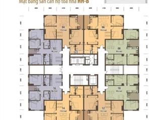 Bán căn hộ 3 phòng ngủ chung cư tân tây đô, diện tích 90,2m, sẵn sổ đỏ