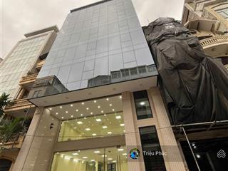 Tòa nhà văn phòng mặt phố vạn phúc  ba đình  100m2  9 tầng thang máy  mới đẹp  58 tỷ có tl