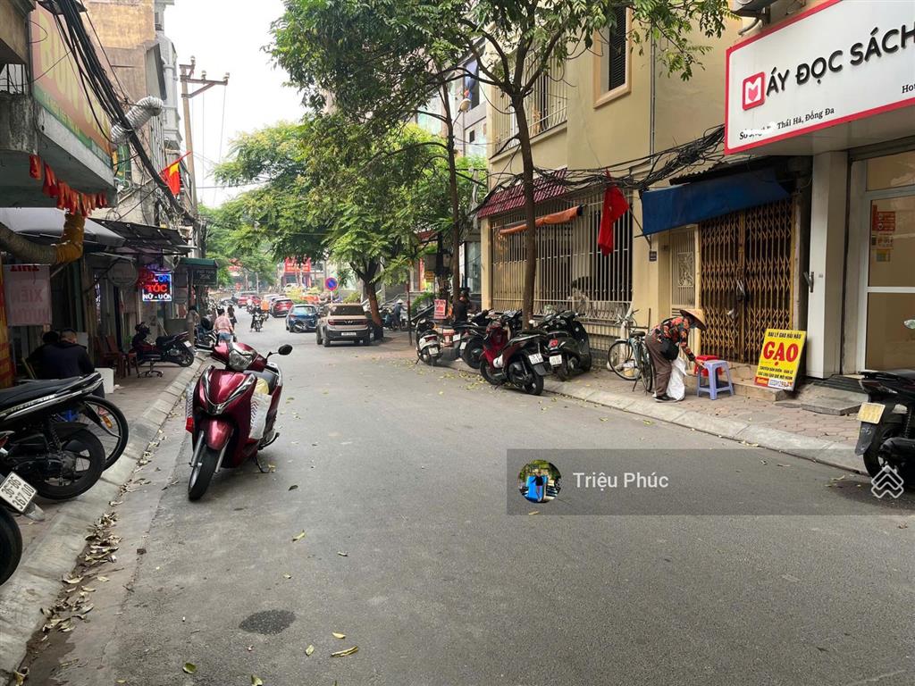 Bán đất thái hà  đống đa  102m2  vỉa hè  ô tô tránh dừng đỗ  kinh doanh đỉnh  giá 46,8 tỷ