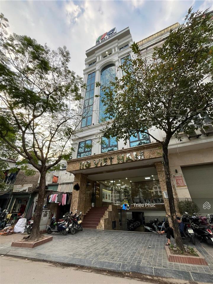 Bán toà văn phòng mặt phố quan hoa  xây mới 9 tầng nổi 1 hầm  mặt tiền khủng 7m  giá chào 110 tỷ