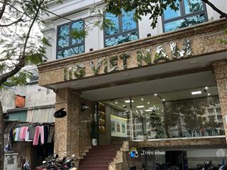 Bán toà văn phòng mặt phố quan hoa  xây mới 9 tầng nổi 1 hầm  mặt tiền khủng 7m  giá chào 110 tỷ