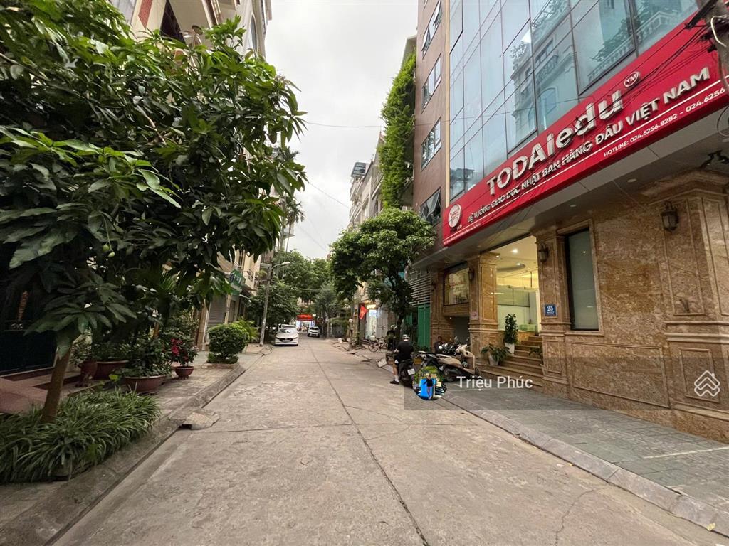 Bán căn góc ngõ 106 hoàng quốc việt  mặt tiền 8m  7 tầng  3 ô tô tránh  kinh doanh đỉnh  29 tỷ