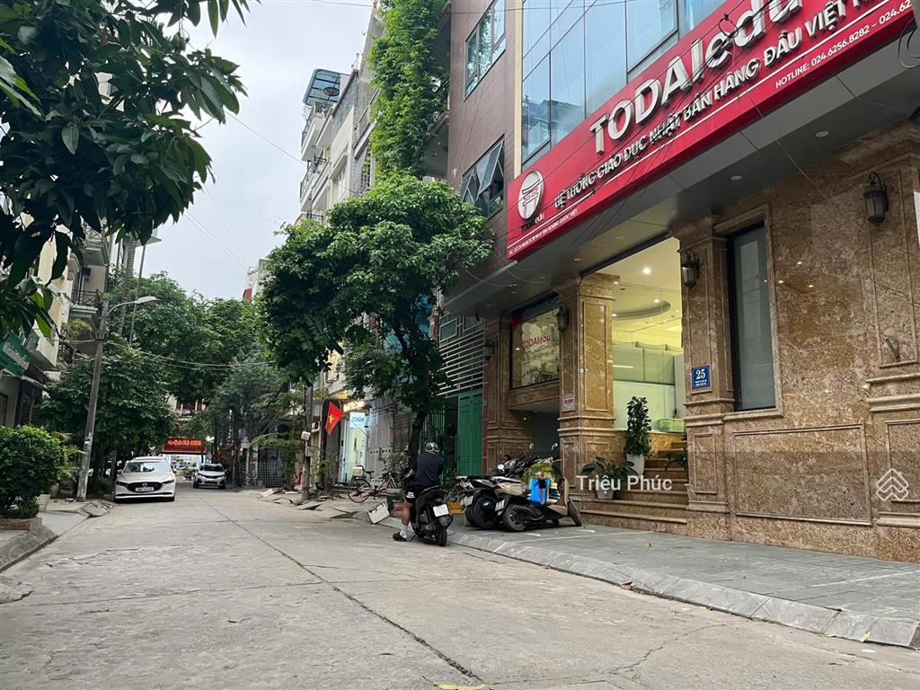 Bán căn góc ngõ 106 hoàng quốc việt  mặt tiền 8m  7 tầng  3 ô tô tránh  kinh doanh đỉnh  29 tỷ