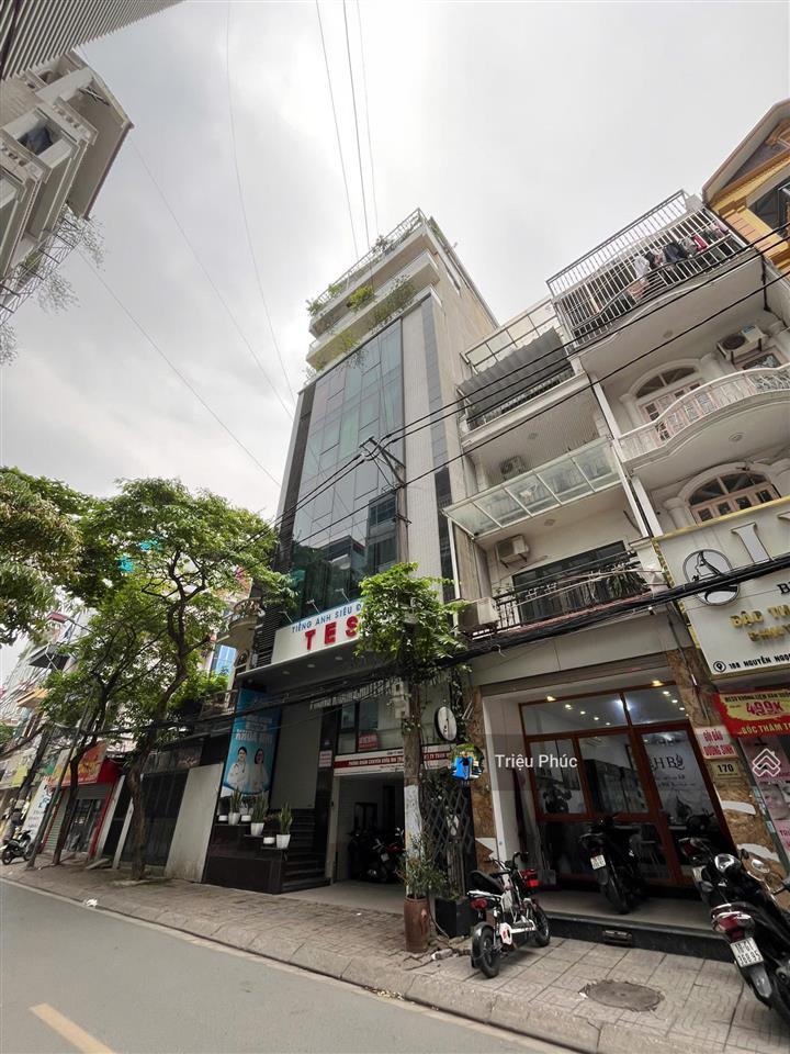 Mặt phố thanh xuân  toà văn phòng 120 m2  9 tầng thang máy  dòng tiền 1.5 tỷ/năm  giá chỉ 75 tỷ