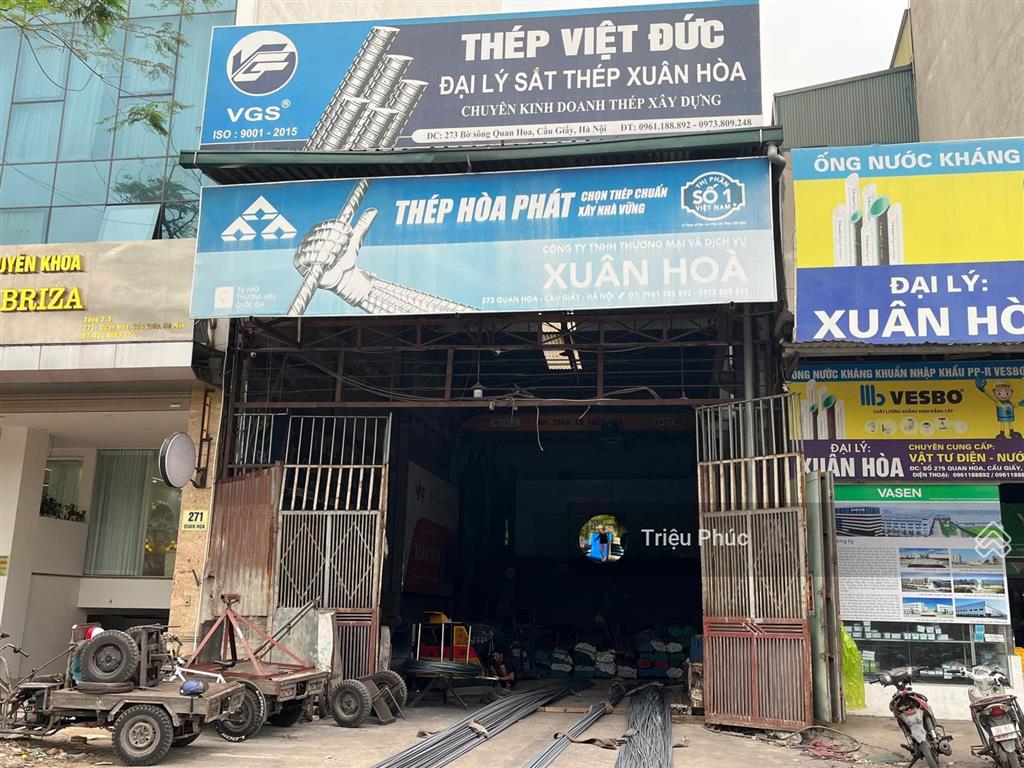 Bán đất mặt phố 140m2  mặt tiền 7.5m  vị trí vàng cấp phép 9, 10 tầng  quận cầu giấy  giá 70 tỷ