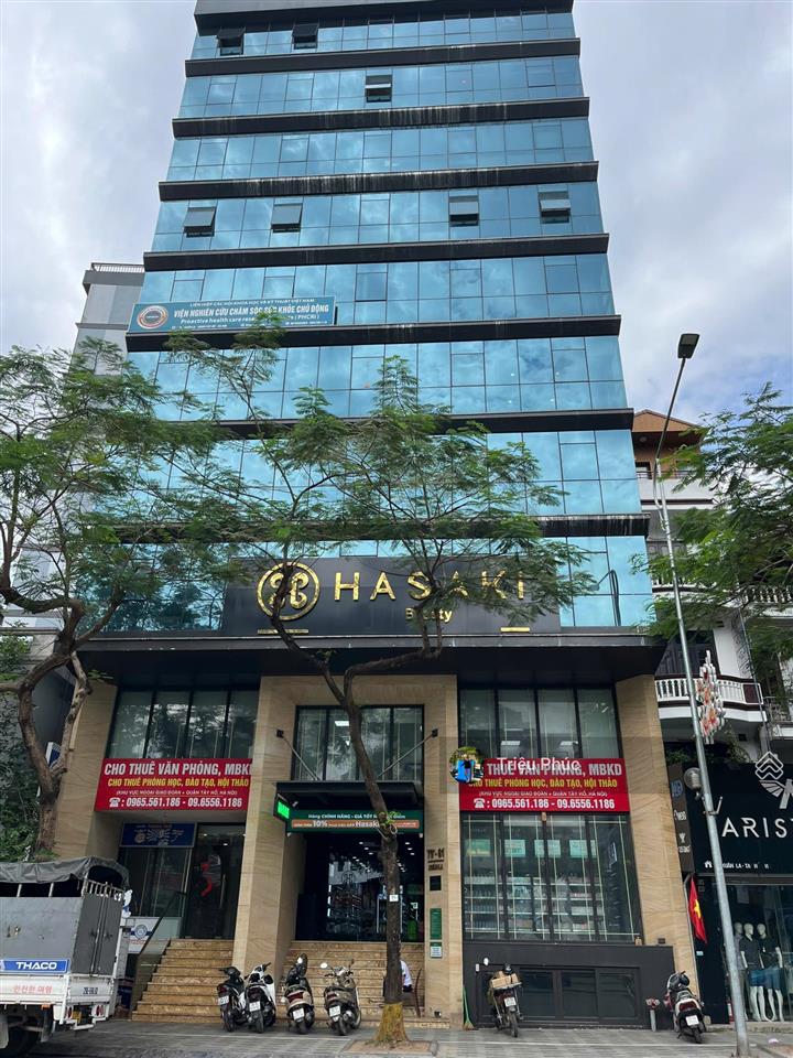 Chủ cần kinh tế bán tòa văn phòng mặt phố quận cầu giấy  400m  9 tầng  mặt tiền 12m  giá 175 tỷ