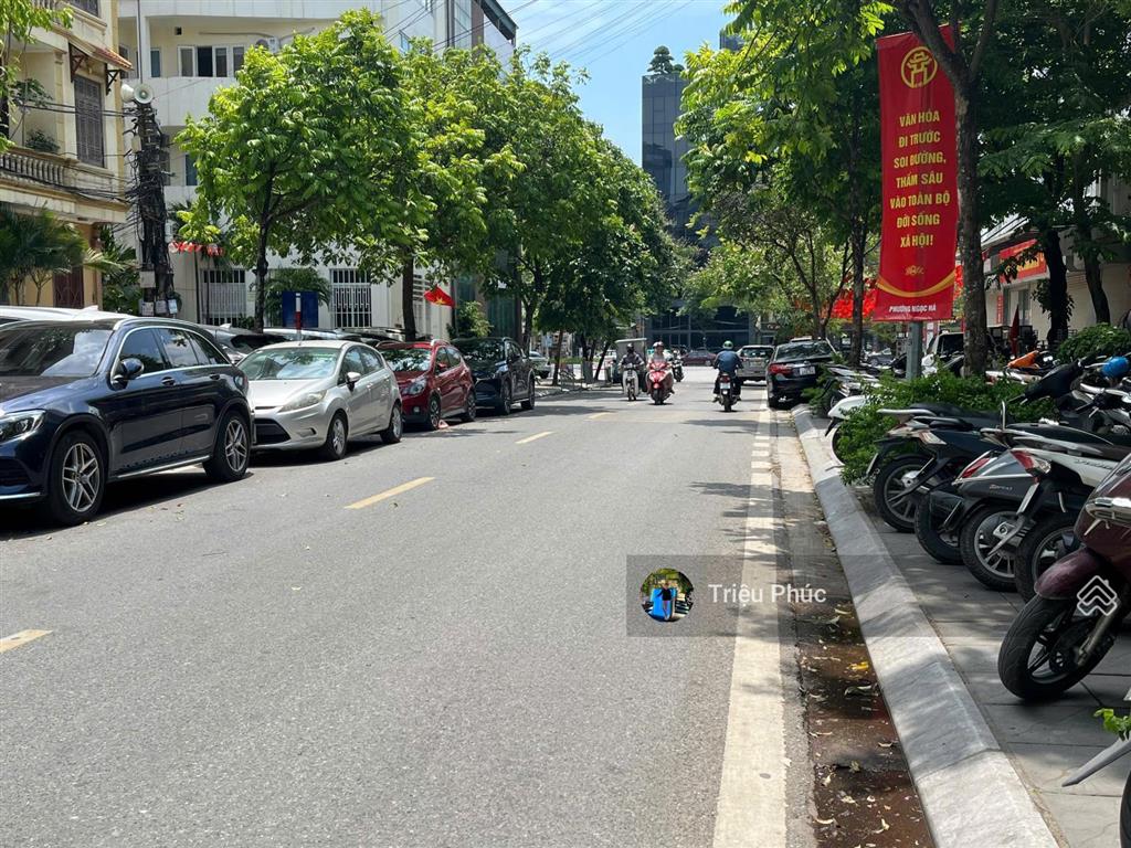 Hiếm  bán gấp 80m2 đất ba đình khu quần ngựa  văn cao  gần phố, ô tô tránh vỉa hè  giá 40 tỷ tl