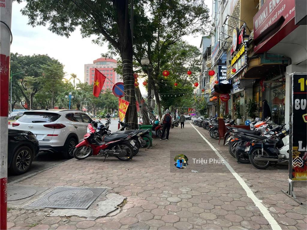 Siêu hiếm  1 căn lô góc hiếm có  mặt phố nguyễn khánh toàn  100m2  9 tầng tm  giá 66 tỷ có tl