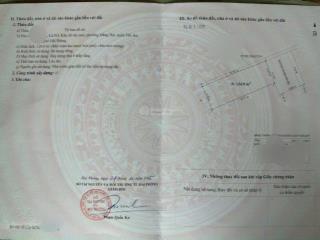 Bán lô đât dt 124 m ngang 6,5 vườn hồng đằng hải hải an