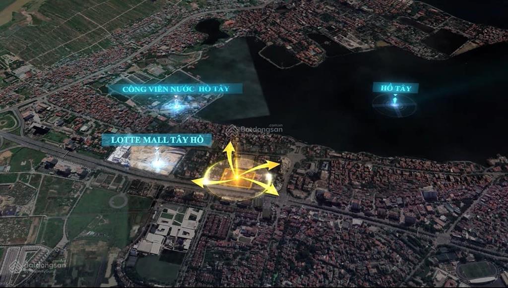 Chuyển nhượng căn 2pn view chéo hồ tây dự án skyline west lake tây hồ