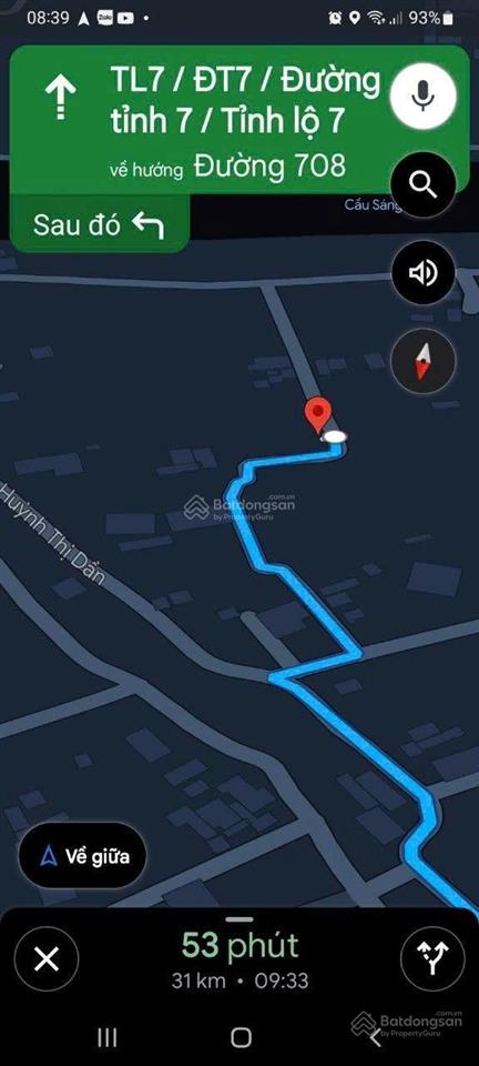 Lô đất sổ riêng 1,53 tỷ 80m2 thổ cư