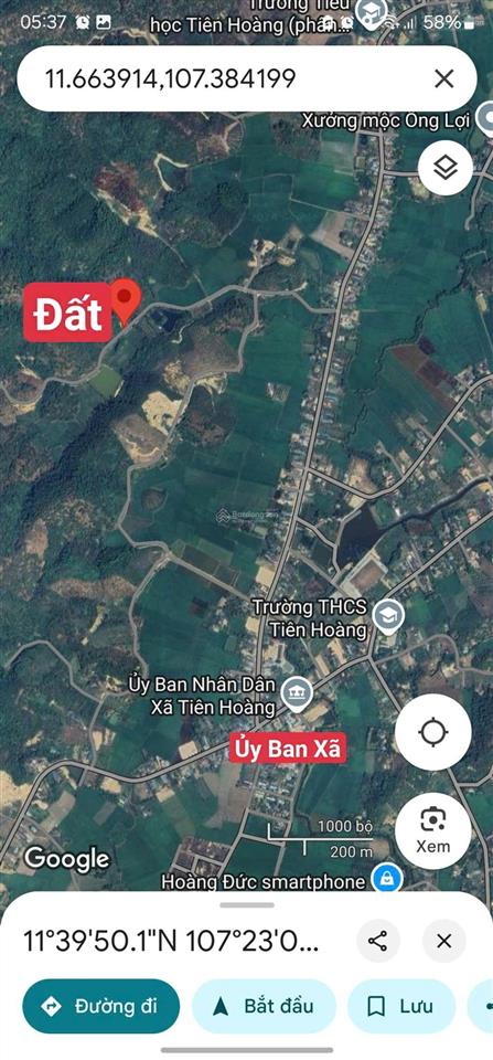 Gia đình cần bán 16 hecta xã tiên hoàng, cát tiên lâm đồng. giá 14 tỷ