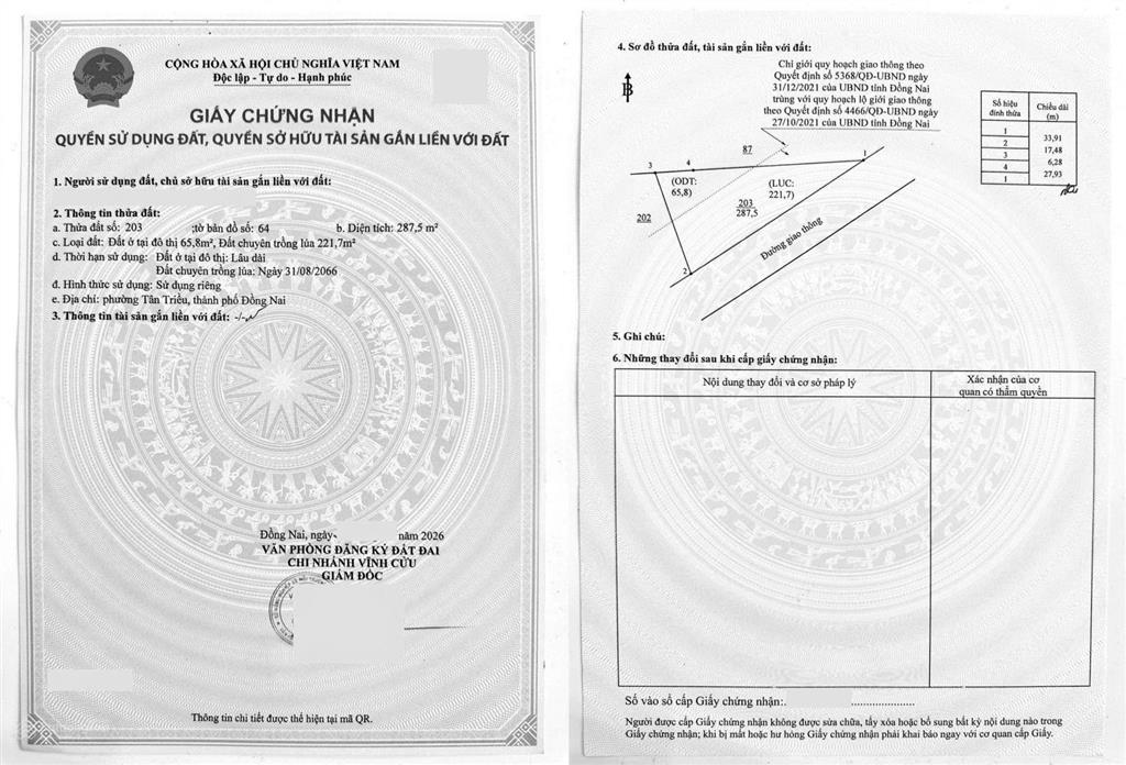 Giá bán cực rẻ chỉ có 1,550 tỷ, mặt tiền hương lộ 7. 30m mặt tiền, (ko tl), diện tích gần 300m2