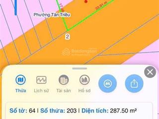 Giá bán cực rẻ chỉ có 1,550 tỷ, mặt tiền hương lộ 7. 30m mặt tiền, (ko tl), diện tích gần 300m2