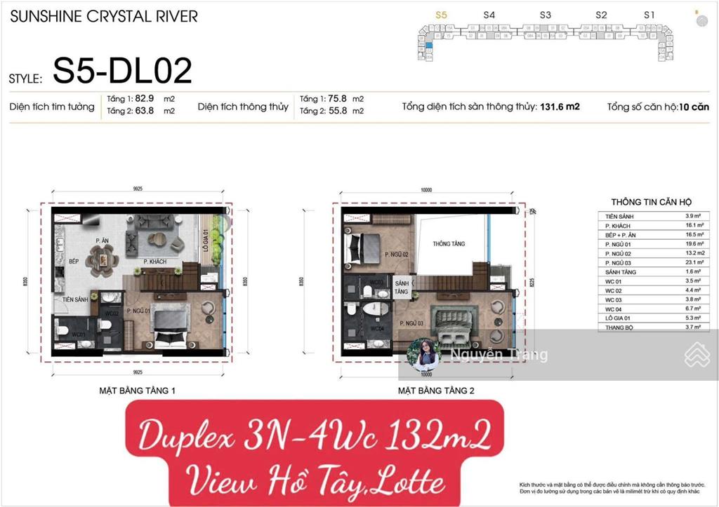 Căn hộ duplex giá nội bộ ưu đãi noble tây hồ tầng siêu vip.  nhận thông tin ngay 0904 859 ***