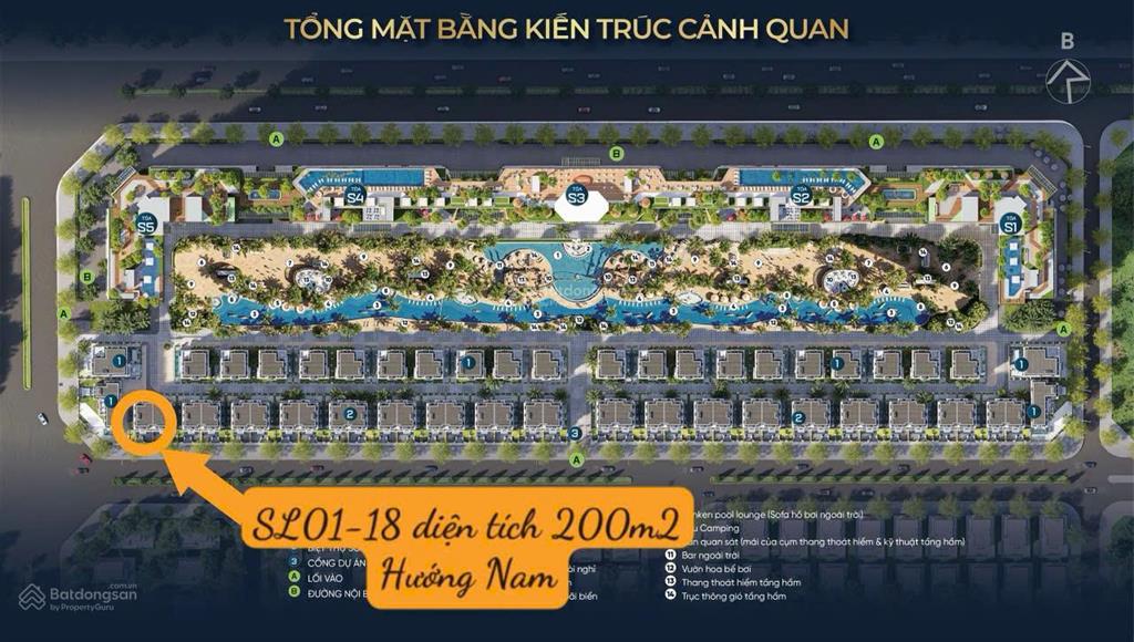 Riêng 1 căn dinh thự song lập 200m2 mặt tiền 10m vận hành bởi worldhotels,  0904 859 ***