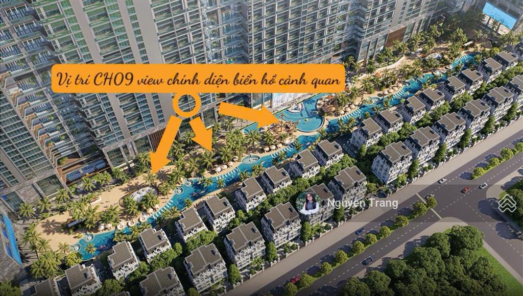 Duy nhất 1 căn 1pn đẹp nhất dự án 78,1m2 view chính diện biển hồ, cảnh quan noble tây hồ giá rẻ