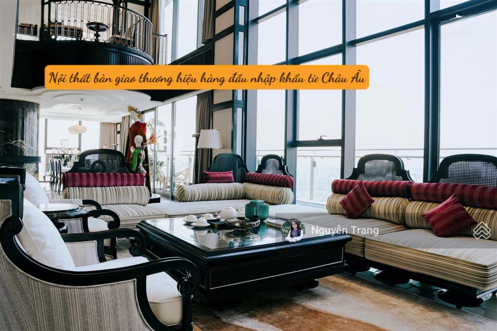 Duplex view sông hồng, cv 65ha 4pn 5wc 265,1m2 ưu đãi miễn lãi 24t, ân hạn gốc 48t noble tây hồ