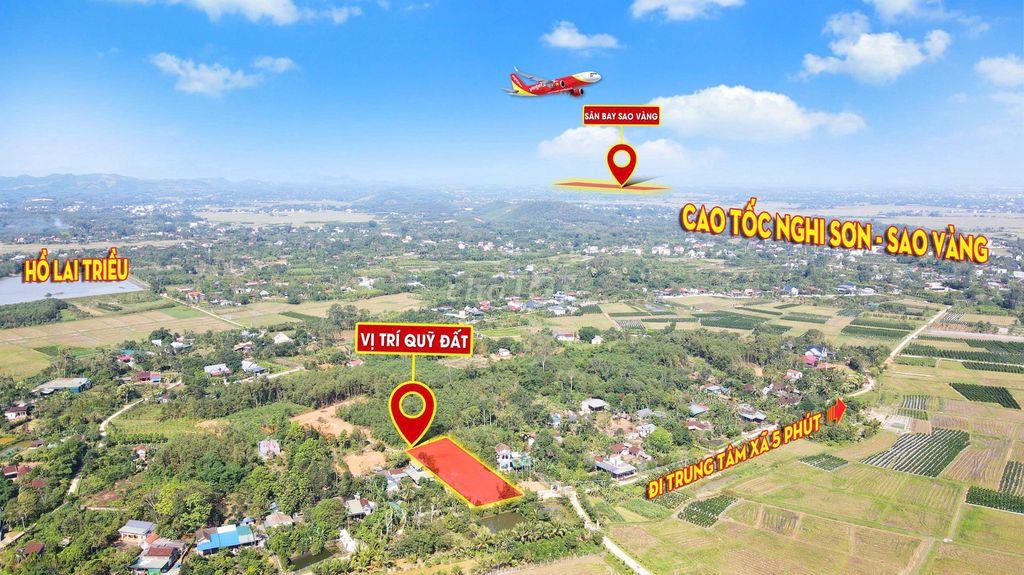 QUÁ RẺ ĐẤT THỔ CƯ 100% TRUNG TÂM XÃ GẦN ĐƯỜNG NGHI SƠN GIÁ 199 TRIỆU