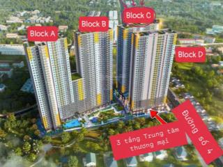 Bán lại căn 2pn2wc giá gốc bcons solary tháp có trung tâm thương mại, giá ~1,97 tỷ