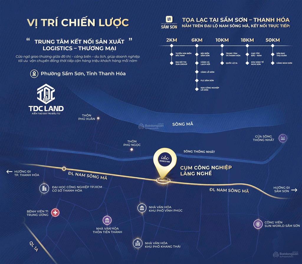 Đất nền làm kho xưởng, showroom trưng bày tại cụm công nghiệp sầm sơn giá chỉ 3.24 tỷ