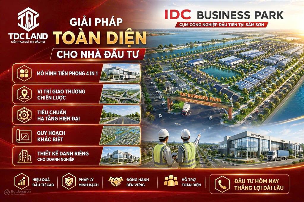 Đất nền làm kho xưởng, showroom trưng bày tại cụm công nghiệp sầm sơn giá chỉ 3.24 tỷ