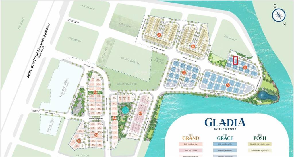 Biệt thự song lập 153 m2, view sông & gần công viên yên tĩnh. đã có sổ hồng, giá chỉ 35,5 tỷ