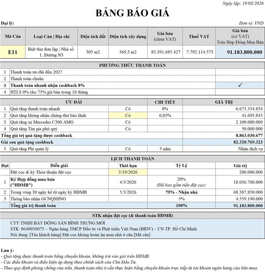 Gladia biệt thự đơn lập, góc 2 mặt tiền đẹp, giáp sông và công viên, dt 305m2, thiết kế đặc biệt