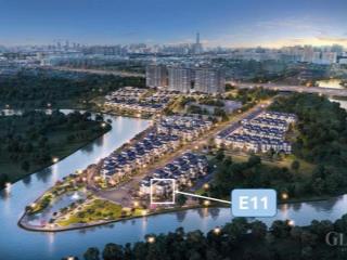 Gladia biệt thự đơn lập, góc 2 mặt tiền đẹp, giáp sông và công viên, dt 305m2, thiết kế đặc biệt