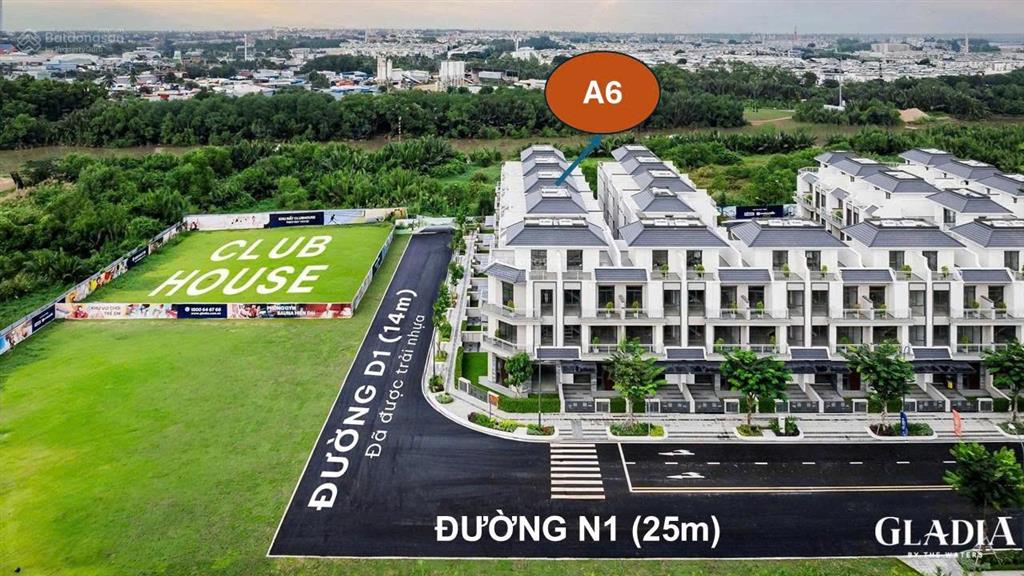 Gladia bán lỗ 2,3 tỷ nhà phố 102m2  4 tầng. nằm trong nội khu riêng tư & yên tĩnh. xem nhà 24/7