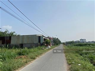Đất củ chi! bán lô đất mt đường nguyễn thị dưỡng, dt 354,3m, có 100 thổ, xã tân thạnh đông