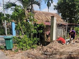 Đất củ chi! bán lô đất mt đường bùi thị điệt, dt 347m, có 27,5m thổ, xã nhuận đức