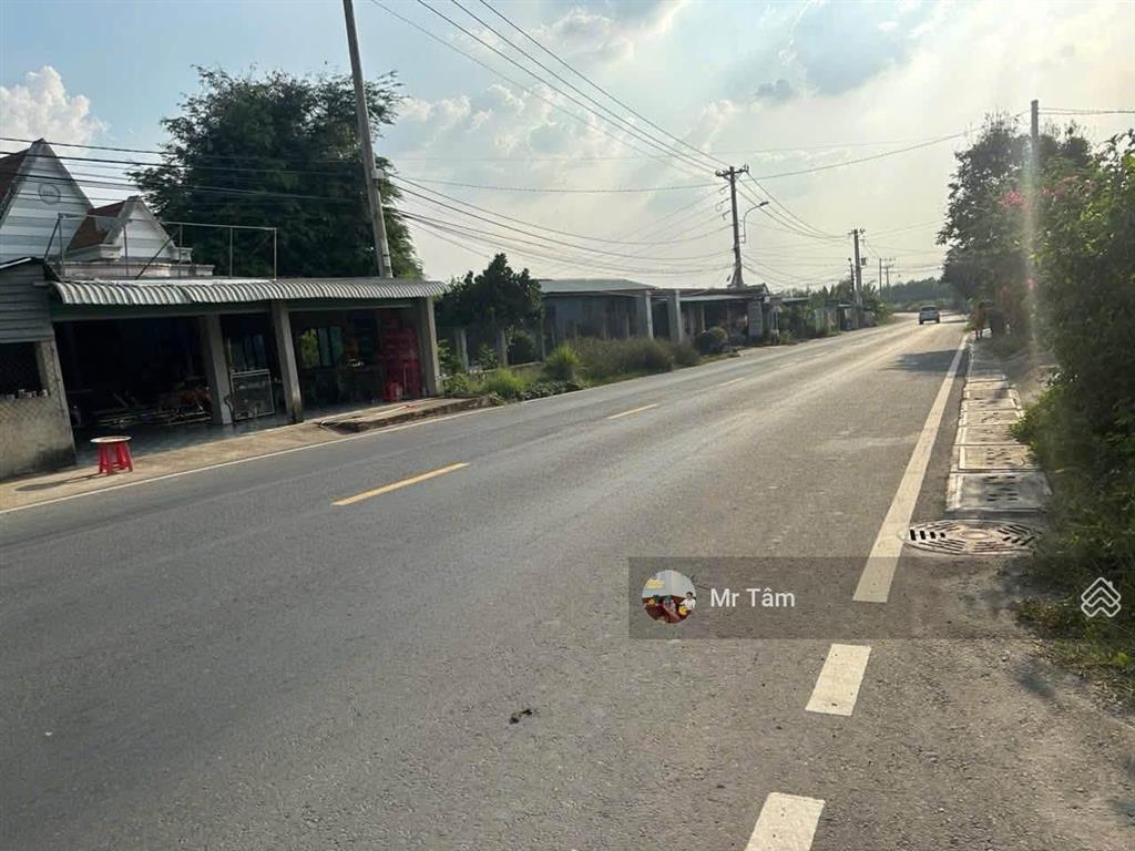 Bán lô đất góc 2 mặt tiền đường tỉnh lộ 7, 505m2 full thổ cư, xã thái mỹ