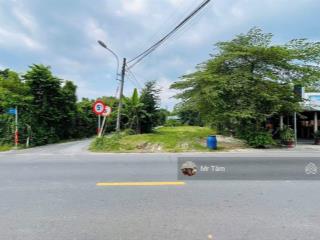 Bán lô đất góc 2 mặt tiền đường tỉnh lộ 7, 505m2 full thổ cư, xã thái mỹ