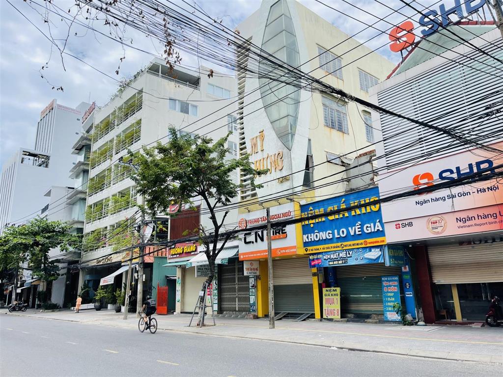 Bán nhà núi thành 87.3m2 ngang 6.4m, 2 mặt tiền, vị trí đắc địa
