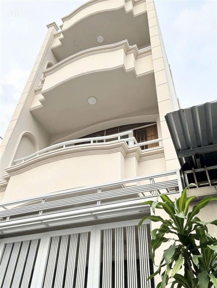 Bán nhà đẹp 4 tầng đường 8m sát mặt tiền lô tư kế chợ gò xoài vừa ở vừa kinh doanh đỉnh