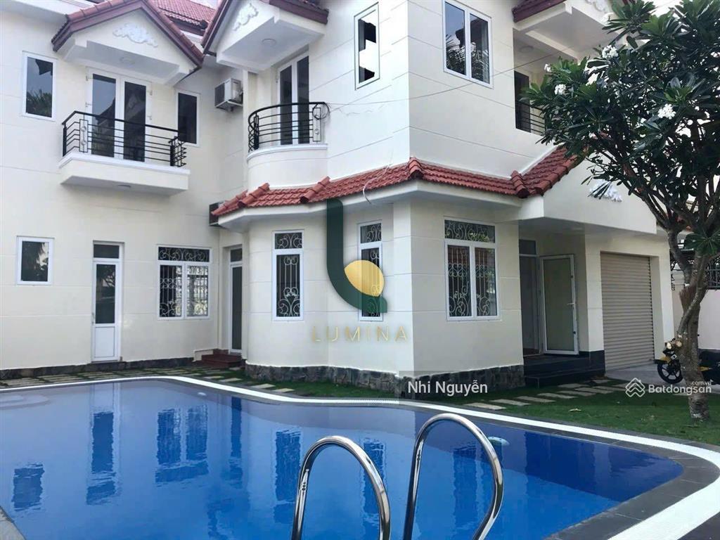 Cho thuê villa quận 2 350m2 4pn nội thất đầy đủ, vị trí thuận tiện,  xem nhà