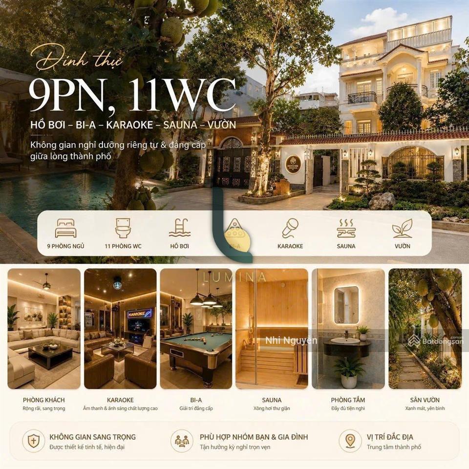 Cho thuê villa quận 2 460m2 9pn nội thất đầy đủ, vị trí thuận tiện,  xem nhà