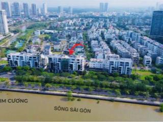 Chủ kẹt tiền cần bán gấp biệt thự mặt tiền view trực diện sông sài gòn cạnh đảo kim cương q2