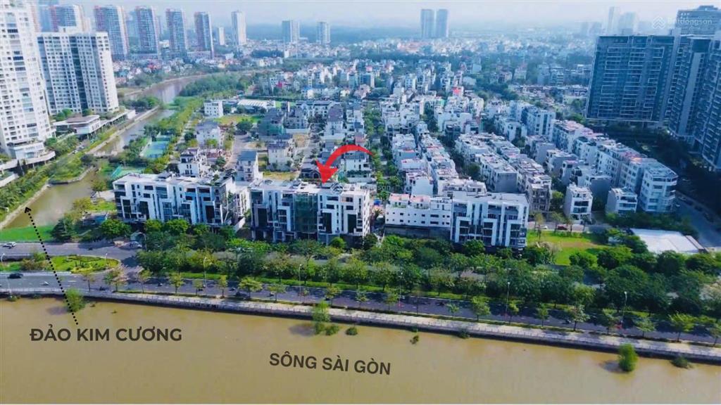 Chủ kẹt tiền cần bán gấp biệt thự mặt tiền view trực diện sông sài gòn cạnh đảo kim cương q2
