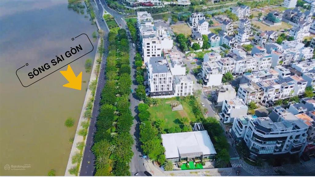 Chủ kẹt tiền cần bán gấp biệt thự mặt tiền view trực diện sông sài gòn cạnh đảo kim cương q2